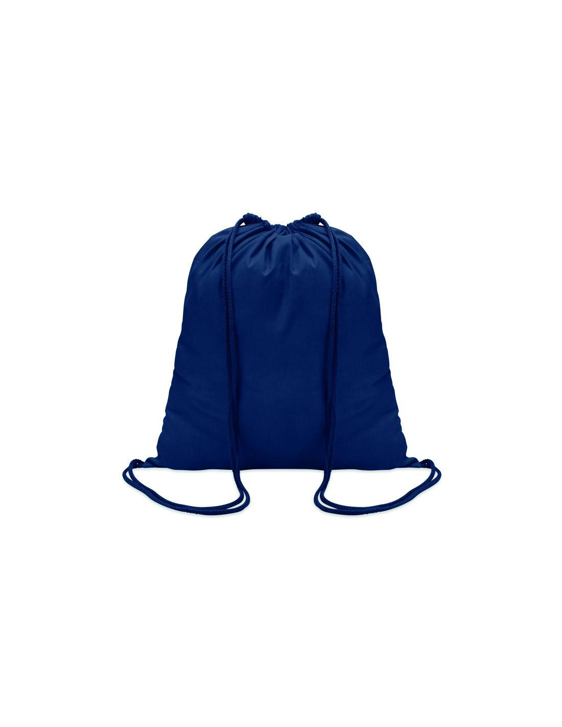 Mochila Lavable Con Cierre De Cuerdas Azul