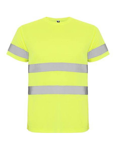 Camiseta técnica fluorescente