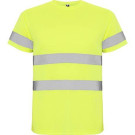 Camiseta técnica fluorescente