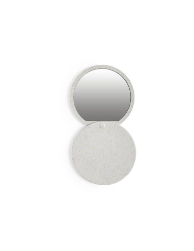 Espejo plegable de caña de trigo | Espejo de viaje ecológico Espejo plegable de caña de trigo | Espejo de viaje ecológico