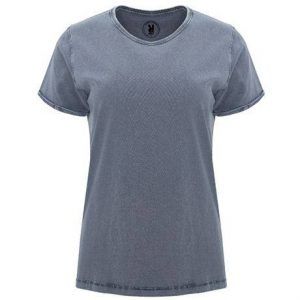 Camiseta efecto jeans para mujer HUSKY