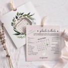 Invitación de boda calendario