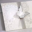 Invitación de boda mariposa