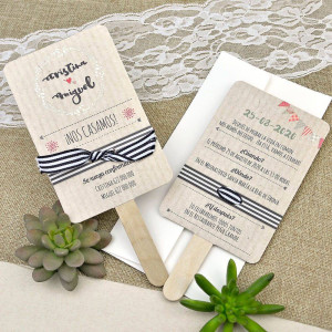 Invitación de boda pai pai