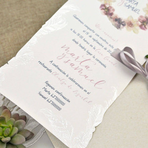 Invitación de boda con caja | Colección bodas 2020 2