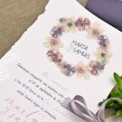 Invitación de boda con caja