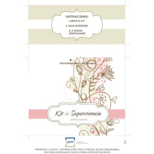 Descargable para Kit de Supervivencia para Bodas