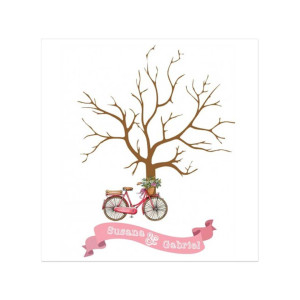 Árbol de huellas para boda | Recuerdo de tus invitados de boda 2