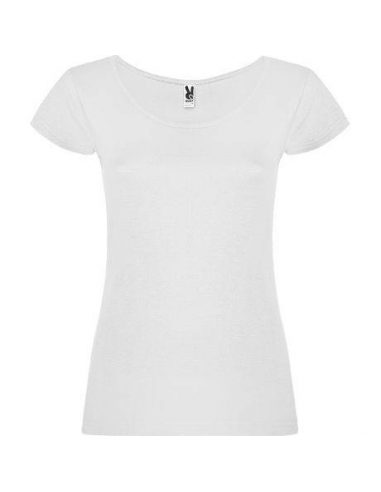 Camiseta de mujer GUADALUPE blanca