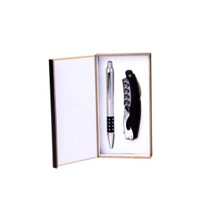 Set de bolígrafo y abrebotellas | Regalo para Bodas