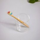 Cepillo de dientes de bambú multicolor