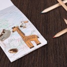 Libreta con pegatina de animales | Pegatinas infantiles