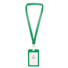 Lanyard con porta-acreditación rígida