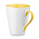 Taza cerámica bicolor