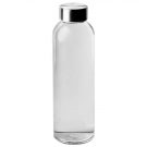 Botella de cristal con tapón metálico