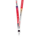 Lanyard 15 mm de sublimación dos caras