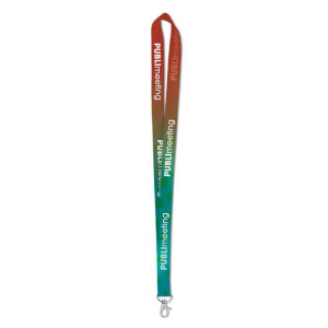 Lanyard 20 mm de sublimación dos caras