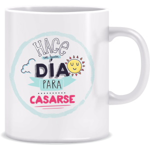 Taza de boda personalizada