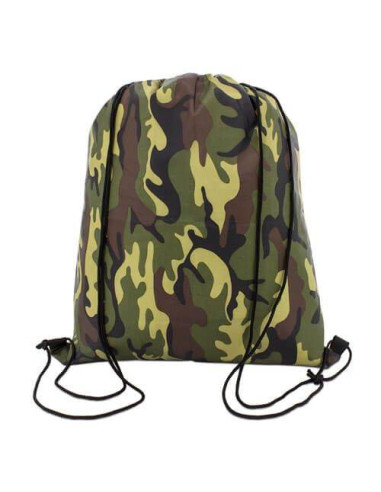 Mochila de cuerdas camuflaje