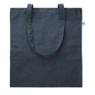 Bolsa de algodón reciclado | Bolsa ecológica doble tono
