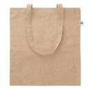 Bolsa de algodón reciclado | Bolsa ecológica doble tono
