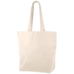 Bolsa de algodón orgánico con fuelle | Bolsa GOTs con fuelle 2