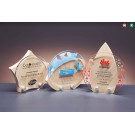 Placa de Metacrilato con Madera | Placas Conmemorativas