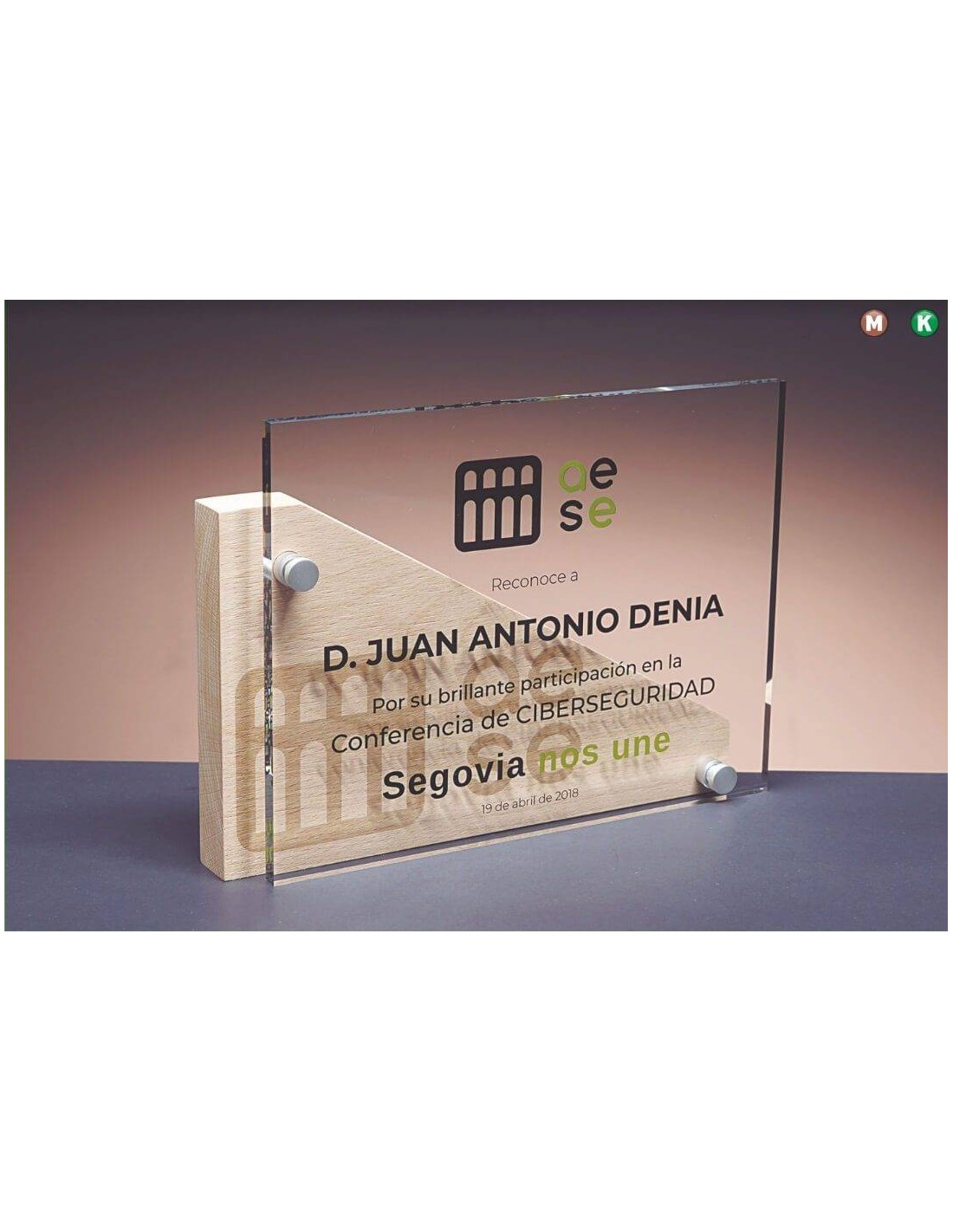 Placa conmemorativa - Crea tu diseño