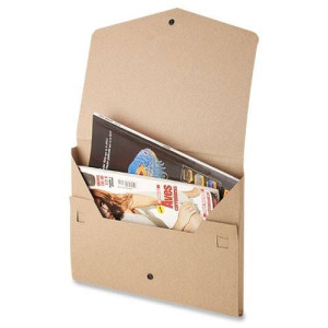 Carpeta de cartón reciclado | Carpeta ecológica de botón 2