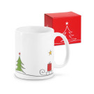 Taza de Navidad con trineo