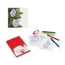 Set para colorear de Navidad