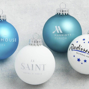 Bolas de Navidad Personalizadas con TU LOGO 2