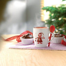 Taza de Navidad con cuchara