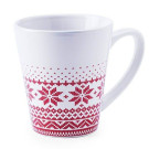 Taza de Navidad estilo nórdico