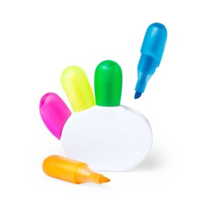 Marcadores Fluorescentes con Soporte 2