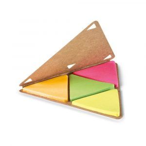 Notas adhesivas triangulares