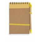 Libreta de cartón con bolígrafo | Libreta de cartón reciclado