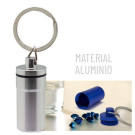 Llavero Pastillero de Aluminio | Pastillero Personalizado