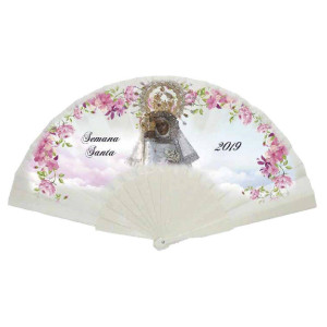 Abanico de Plástico Religioso | Abanico para Semana Santa 2
