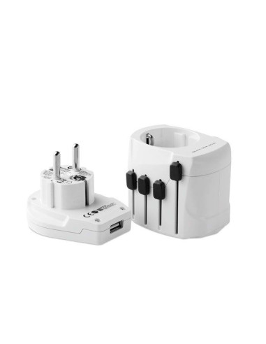 Adaptador de viaje de 3 polos