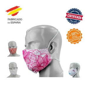 Mascarilla Certificada Fabricación Española. 2