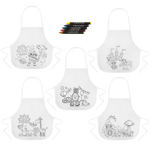 Pack de 5 Delantales para Pintar | REGALOS INFANTILES 2