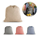 Mochila de Algodón Reciclado con Cremallera