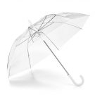 Paraguas de bastón transparente