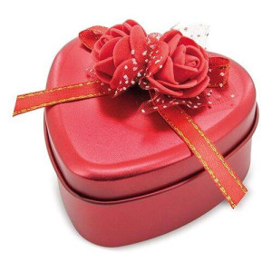 Estuche con rosas de jabón