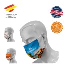 Mascarilla sublimada 3 capas