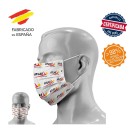 Mascarilla sublimada 3 capas