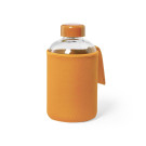 Botella de cristal con funda soft shell