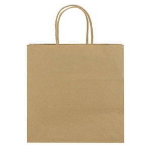 Bolsa de papel reciclado XL | Bolsa de papel para FAST FOOD 2