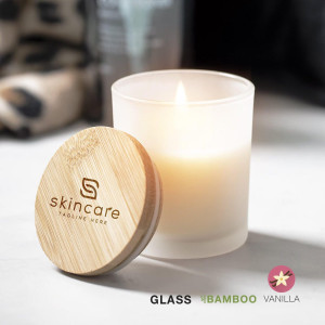 Vela con Tapa de Bambú | Velas Aromáticas 2